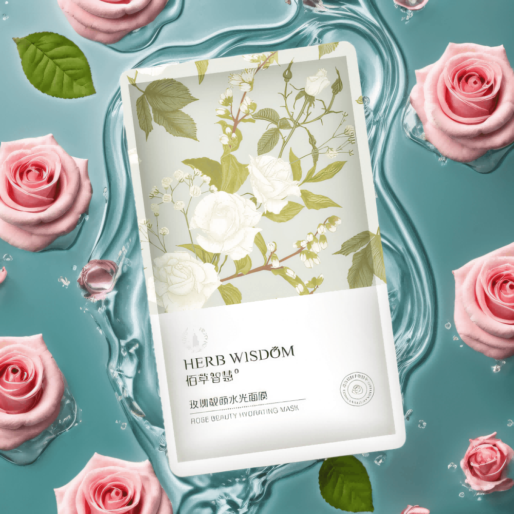 玫瑰靚顏水光面膜